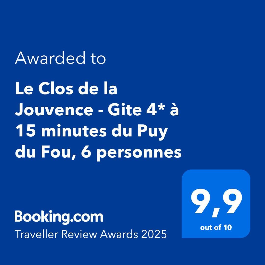 Le Clos De La Jouvence - Gite 4* A 15 Minutes Du Puy Du Fou, 6 Personnes Saint-Laurent-sur-Sèvre Kültér fotó